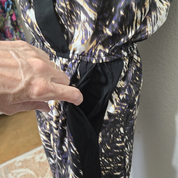 NWT Banana Republic Print Jumpsuit Size 4 - Picture 4 of 9